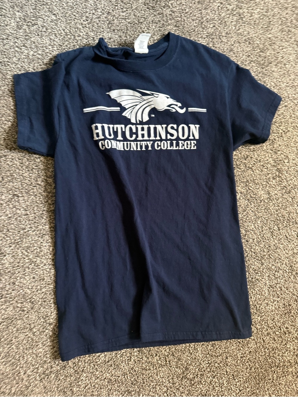 Gildan Navy Hutchinson Community College Tee